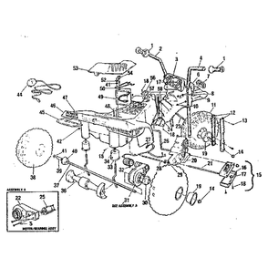 Replacement Parts Diagram and Parts List for 0101  Power Wheels Ride-On Cars